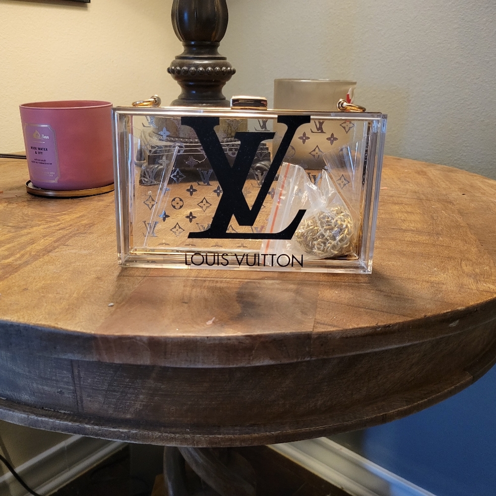 Clear cross body bag